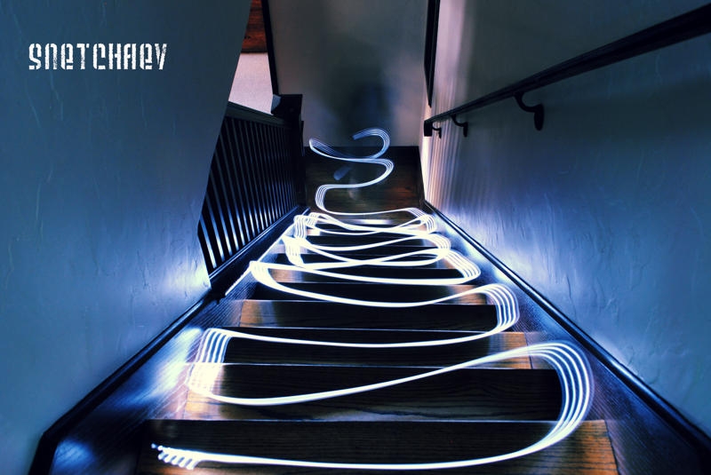 Lights on Staircase