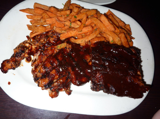 Gus's Combo - Ribs and Chicken