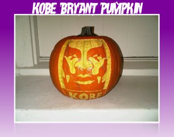 KOBE Bryant Pumpkin