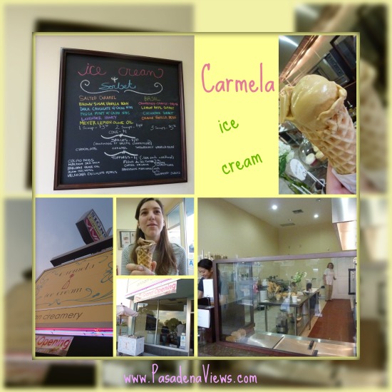 Carmela Ice Cream in Pasadena California