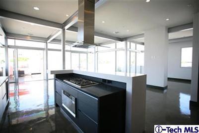 Penthouse - Open Kitchen - Living Room Area