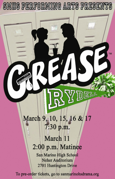 San Marino High School Presents Grease