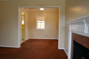 Nice dining area off kitchen at 1639 N. Allen Ave. home.