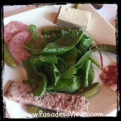 Plateau de Charcuterie in Bisto de la Gare