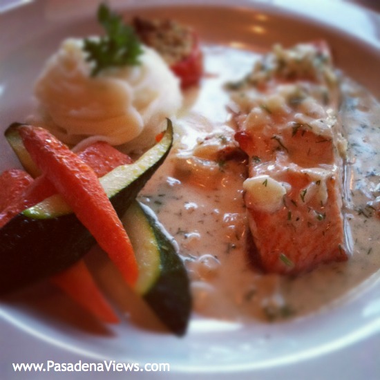 Salmon with Dill Sauce Salmon with Dill Sauce in South Pasadena