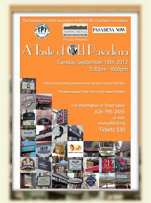 A taste of Old Pasadena 2012