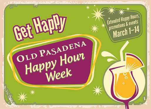Photo Provided by: http://www.oldpasadena.org/happyhourweek/