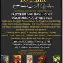 Flowers & Gardens in California Art