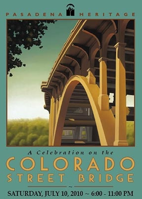 Postcard Colorado Bridge Party