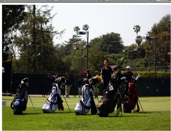 Golfers at Altadena Golf Club