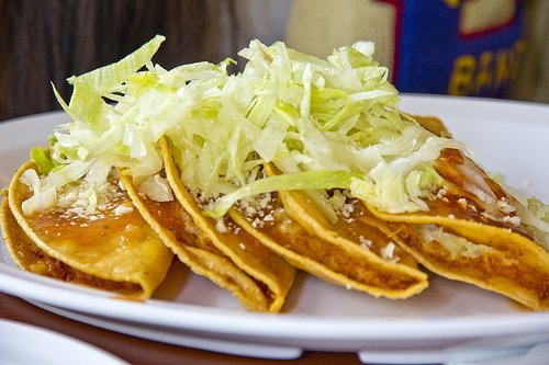 Crunchy Tacos from Tortas Mexico