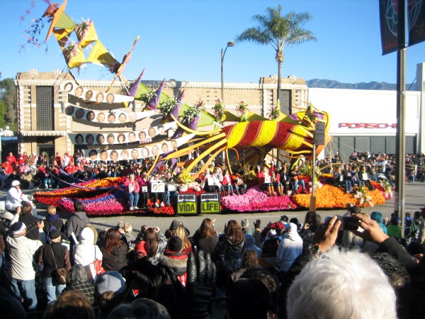 Organ-Donations Rose Parade 2011