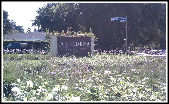 Altadena Country Club is a great area to live.