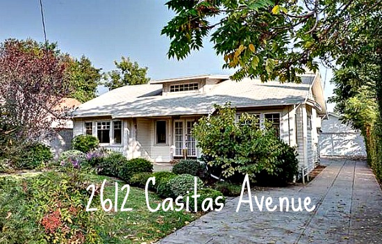 Charming Bungalow is for sale on Casitas Avenue.