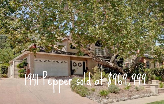 1941 Pepper St. in Altadena sold for $969,999.