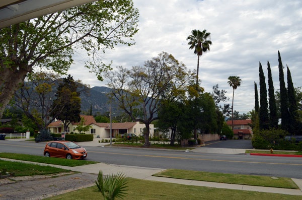 Wonderful mountain view at 1639 N. Allen Ave. Pasadena