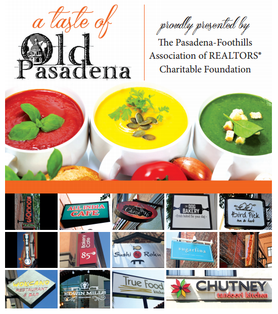 A Taste Of Old Pasadena - PFAR