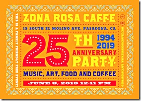 per Zona Rosa 25th Anniv